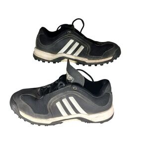 Adidas‎ Golf Shoes Black White Mens Size 95 Athletic Cleats G05019